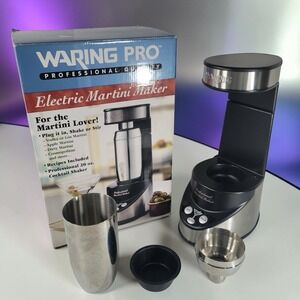 Waring Pro Professional Quality Electric Martini Maker Shaker WM007 Tested Works